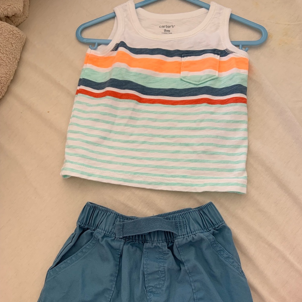 Carters short and tank set